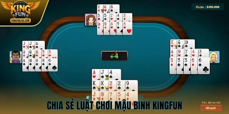 Chia sẻ luật chơi mậu binh KINGFUN