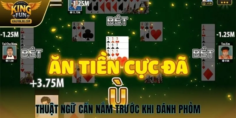 Thuật ngữ cần nắm trước khi đánh Phỏm