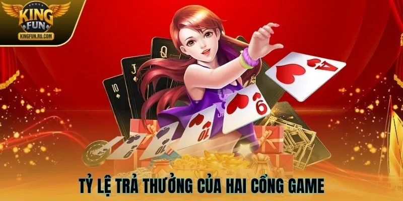Tỷ lệ trả thưởng của hai cổng game